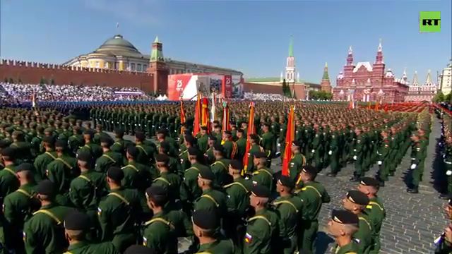 2020年6月24日俄罗斯庆祝伟大的卫国战争胜利75周年活动及阅兵式