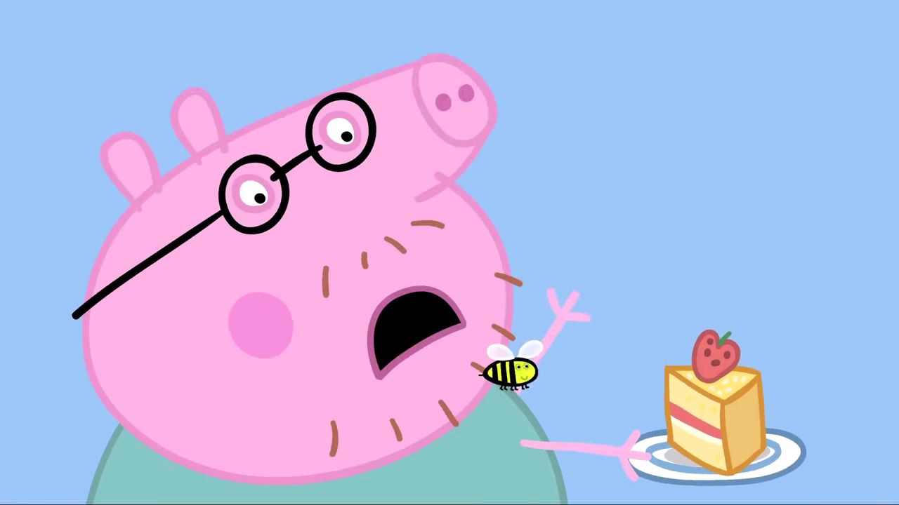 【略鬼畜】猪爸爸被蜜蜂蛰了之后的remix