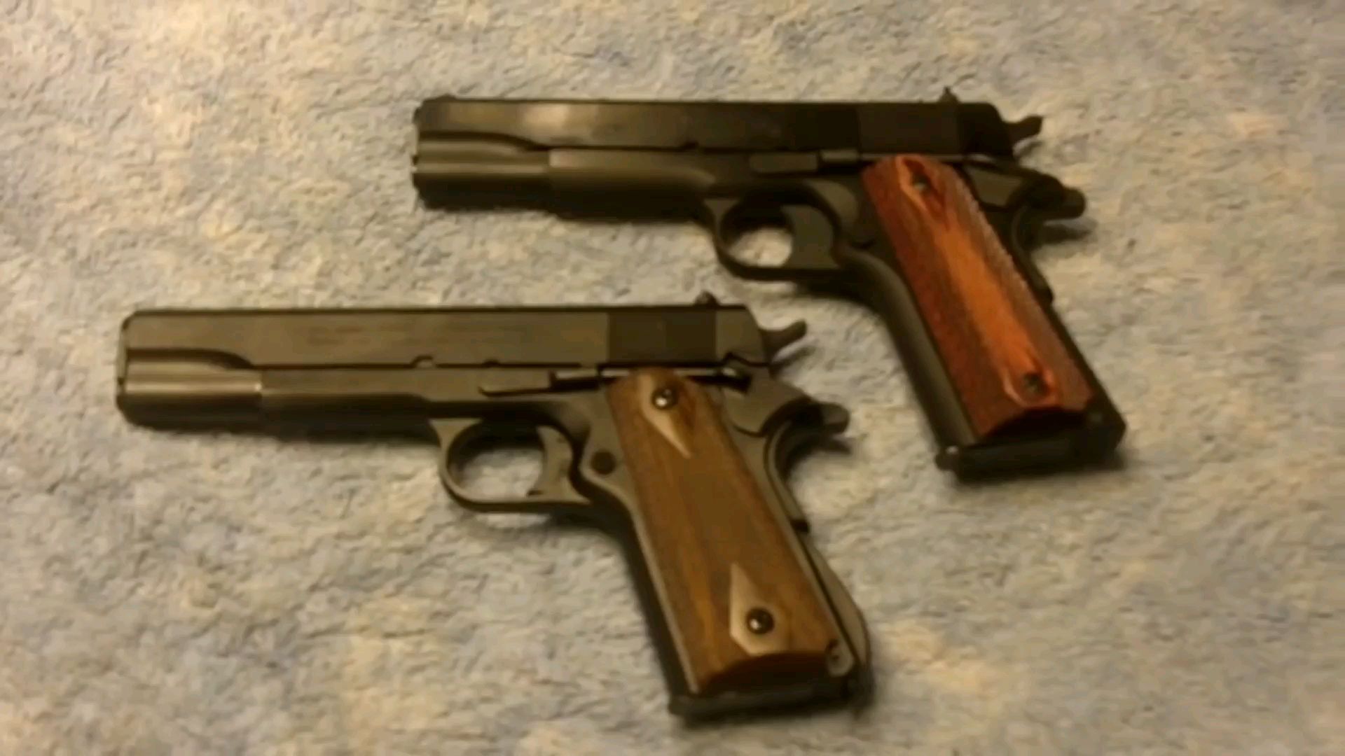 M1911模型对比( 上 流 )
