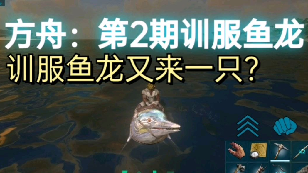 【小顾g解说】方舟生存进化第2期训服鱼龙买一送一?一只凑热闹的鱼龙
