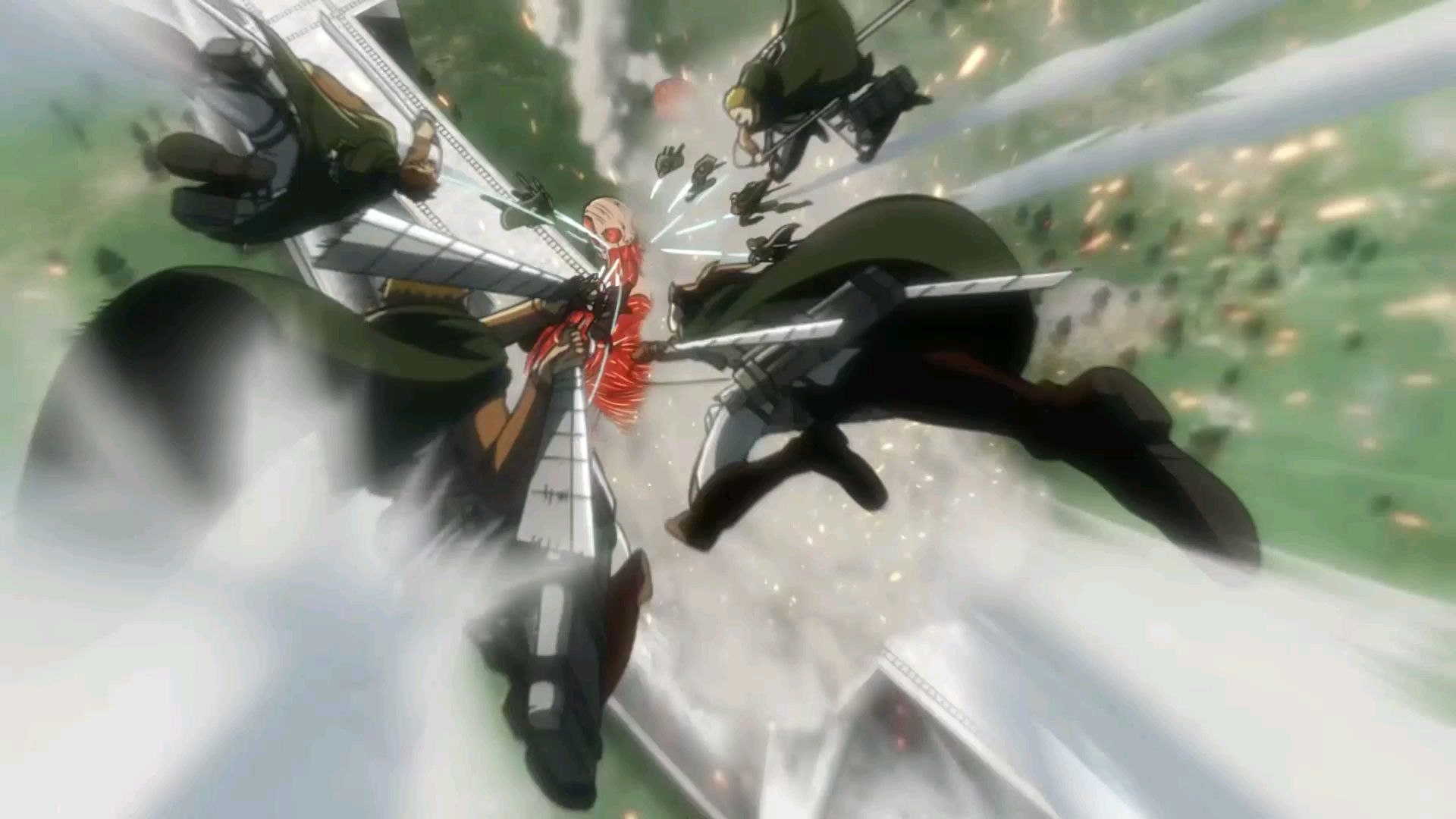 进击的巨人-【barricades】-立体机动装置/极致丝滑/高燃剪辑