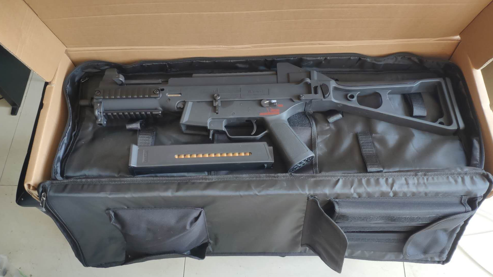 flux防御公司的p320突袭者卡宾套件