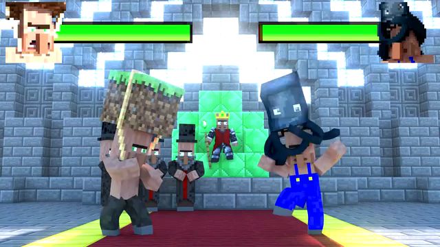 Annoying Villagers 烦人的村民 4 Minecraft Animation Acfun弹幕视频网 认真你就输啦 W ノ つロ