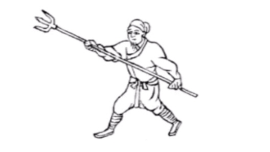 【超A新生计划】学艺不精的UP主用木刀来演示一下《武艺诸谱》记载的镗钯套路