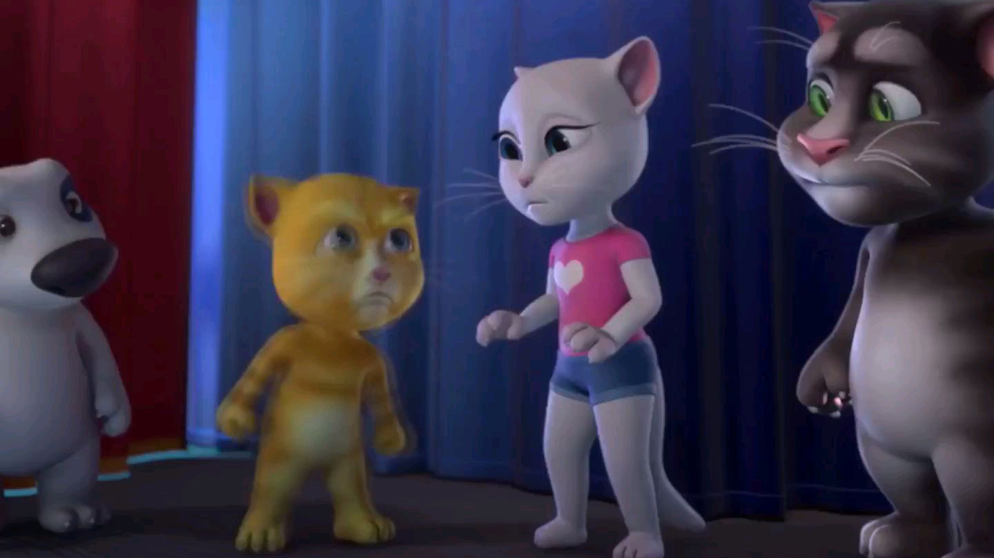 我的汤姆猫和安吉拉唱歌大比赛