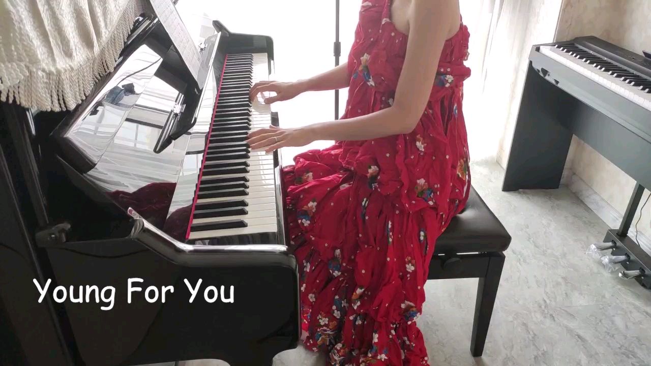 最尬弹唱《young for you》|妈妈再也不担心我的雅思口语了!