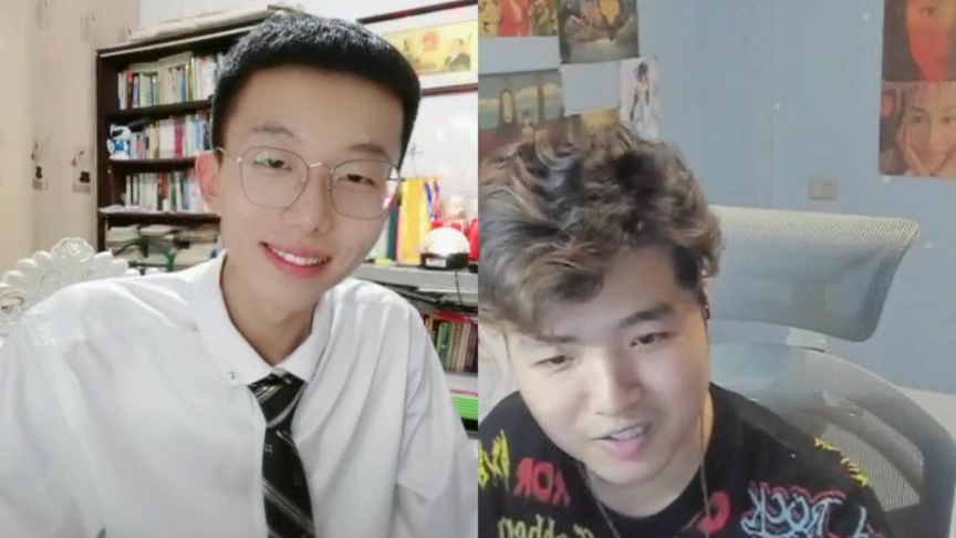 康康灯哥的初相遇
