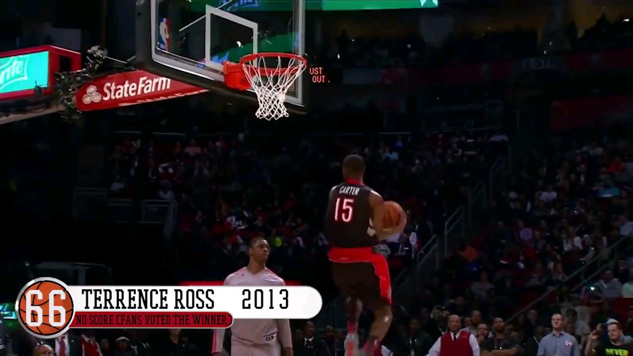 天空才是极限!盘点NBA扣篮大赛历史上最伟大的70记扣篮表演!