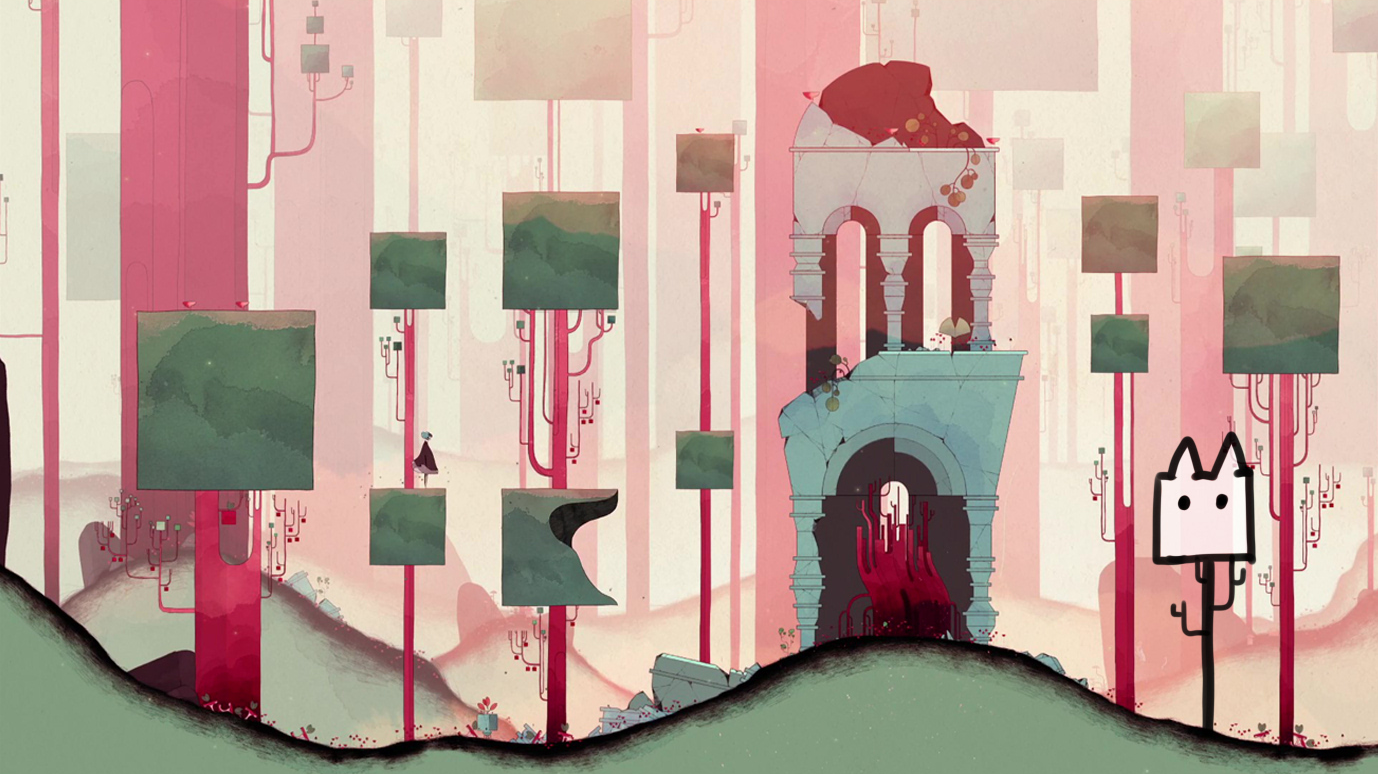 【A站独家】【Gris】实况P3:在树林,和朋友蹦蹦跳跳