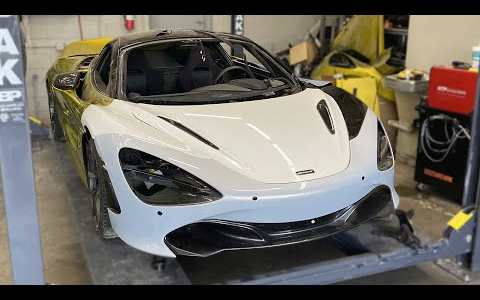 【事故车修复】迈凯伦720s|第十六集