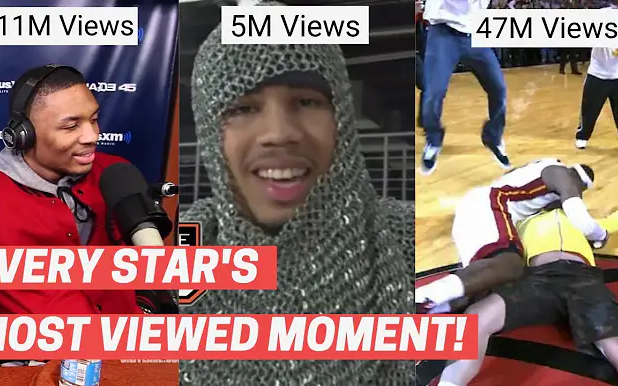 NBA球星最受关注视频盘点!