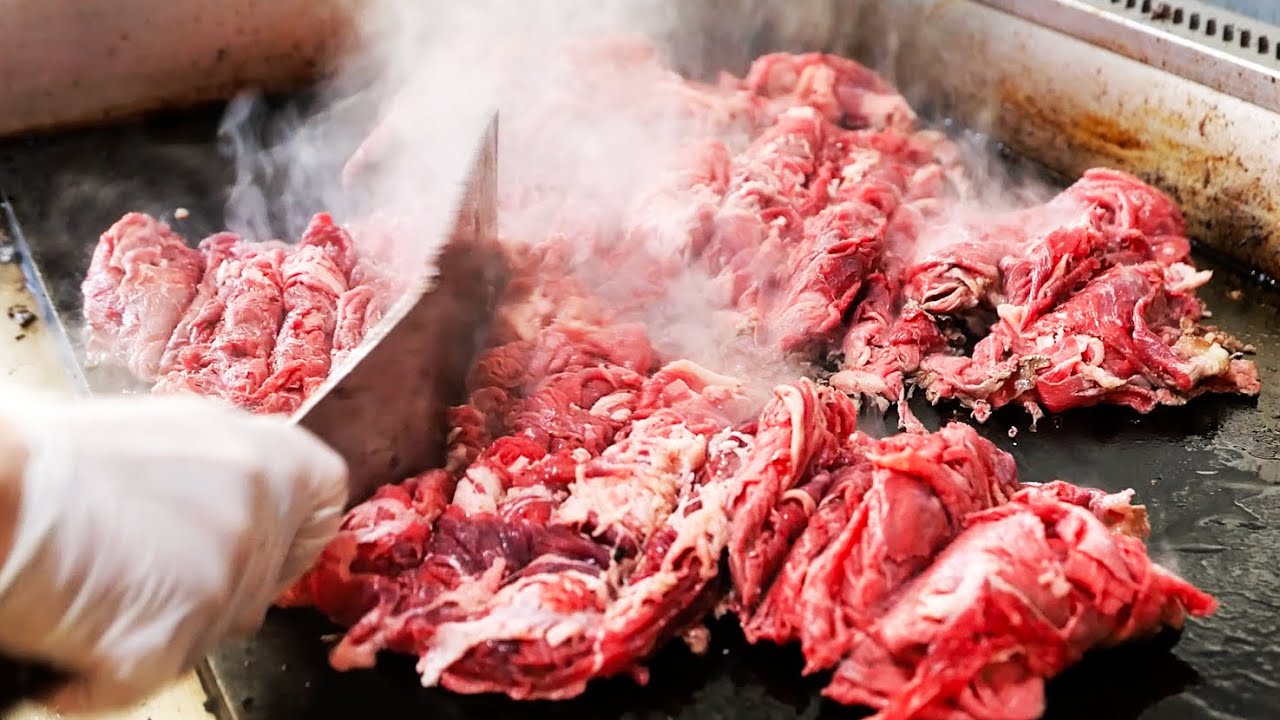 纽约市美食 - 纽约最好的费城奶酪牛排!烤猪肉 三明治