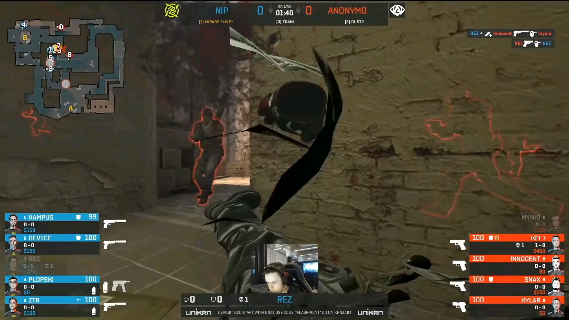 CS GO NIP Vs Anonymo