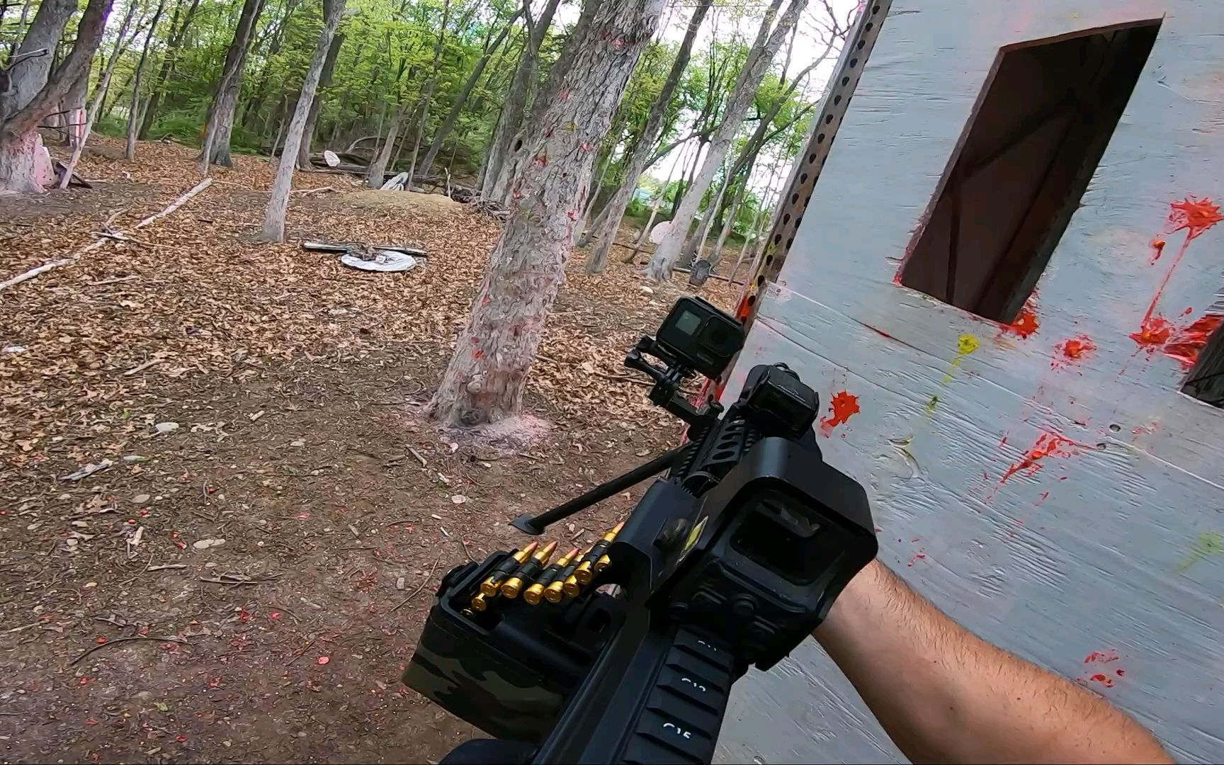 【AIRSOFT】当你抄起重机枪下场