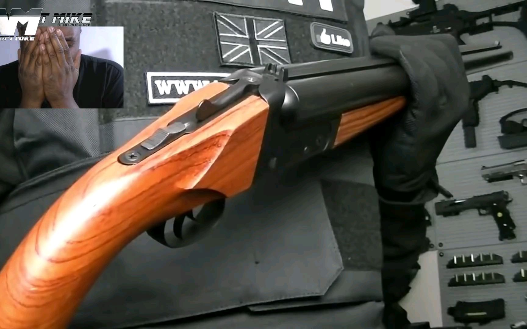 【Airsoft Mike】Farsan FS0521双管霰弹airsoft发射器