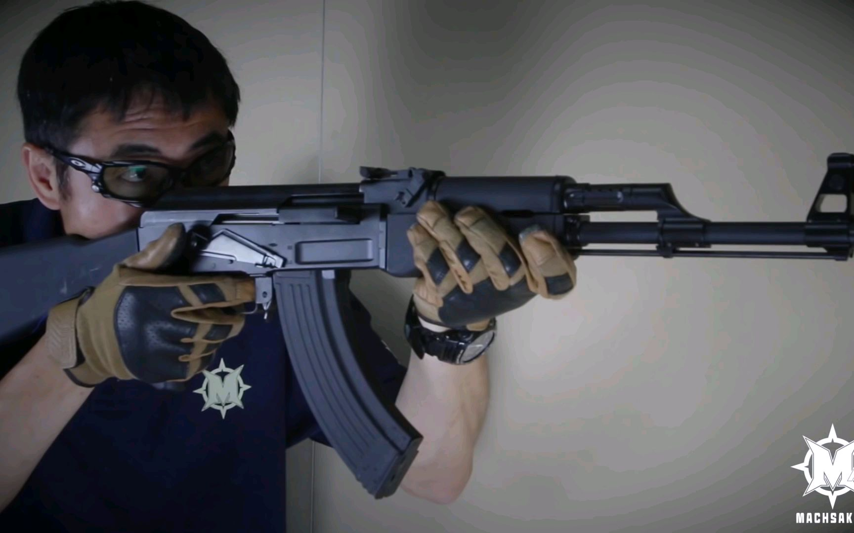 【壕堺大叔】G&G(中華)RK47(AK47)电动airsoft测试