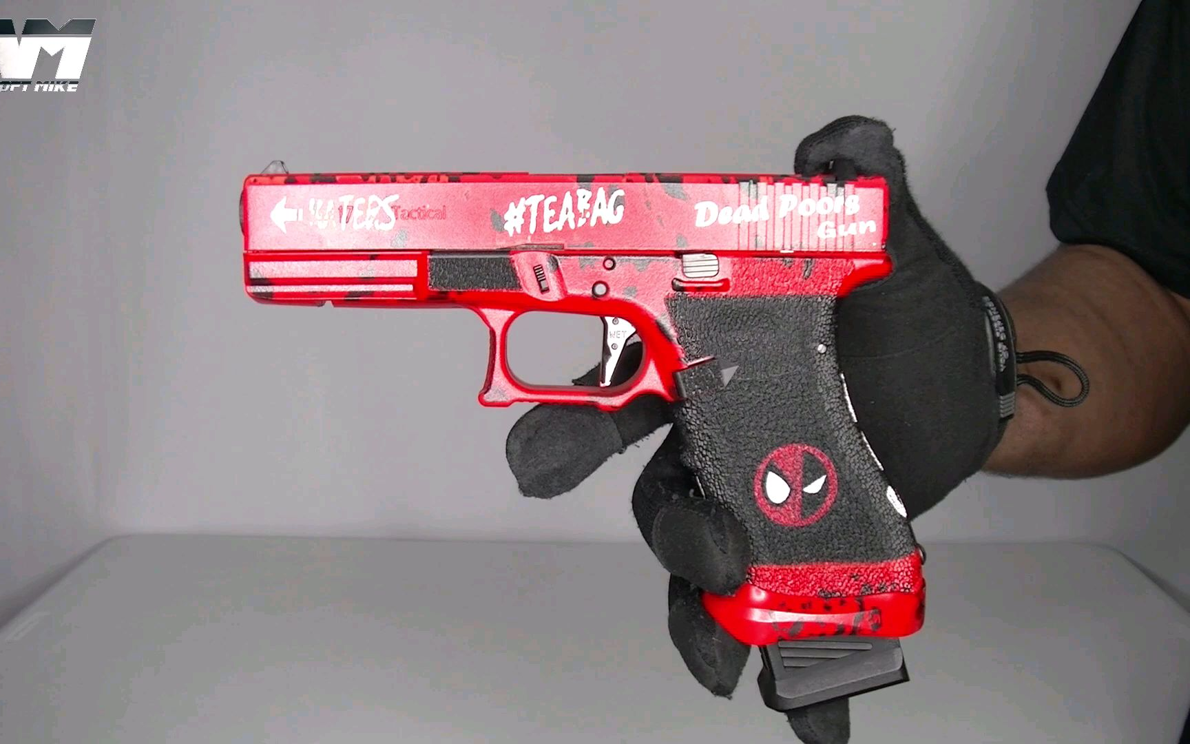 【Airsoft Mike】ASCEND DP17死侍联名款格洛克17GBB开箱