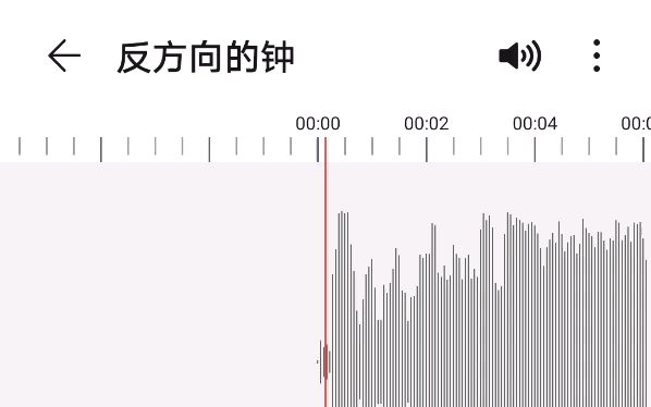 反方向的钟