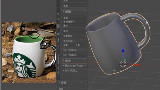 Blender内马克杯建模
