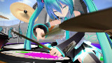 【MMD】MIKU酱的架子鼓表演~!GJ~!