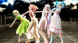 【MMD】旗袍长裙 初音 重音 IA GUMI - Poker Face