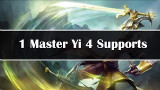 LOL 剑圣+4辅助