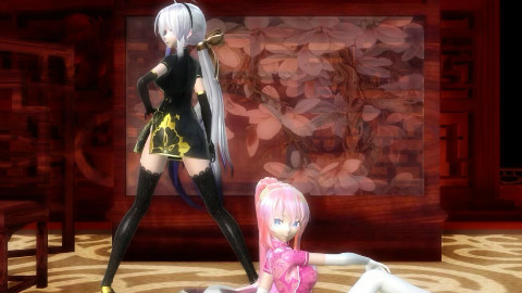 【MMD】弱音×巡音,你到底喜欢哪一个