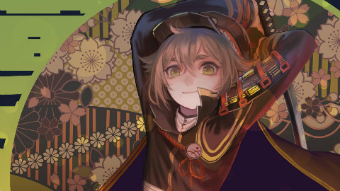 【莫那CG绘画学院】SAI板绘插画配色/上色教程/绘画过程