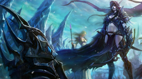 补档 WOW7.0这俩牙签就是霜之哀伤喽?