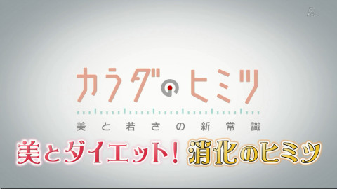 【综艺】【花丸字幕组】【身体的秘密】02 美与减肥 消化的秘密
