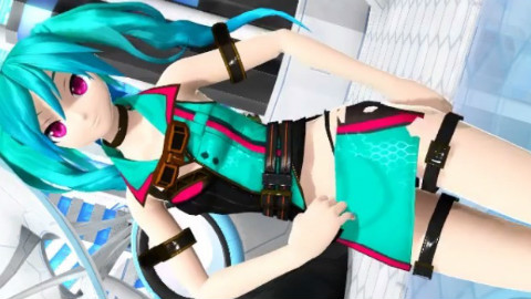 【MMD】Electronica歌姬MIKU - Party Junkie
