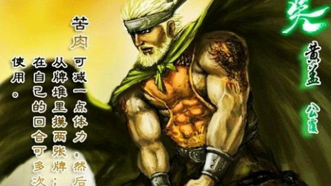 三国杀史上最猛三人组合,黄盖141张手牌!