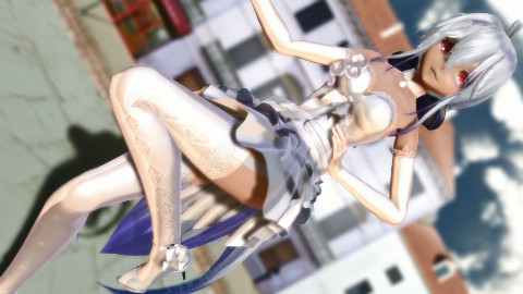 【MMD】妩媚婚纱弱音 - PiNK CAT