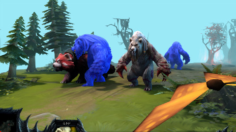 『DOTA2永不完结』听说这个版本德鲁伊很吊,那我们来肉搏一哈