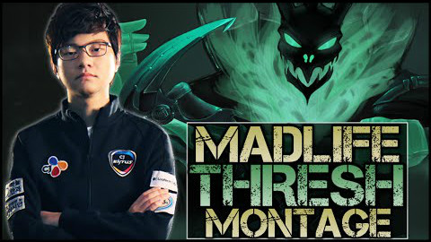MadLife 精彩操作 - Best Thresh Plays 最强的锤石操作