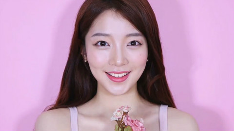 美芽|笑眼雪莉仿妆,水光肌妆出来!