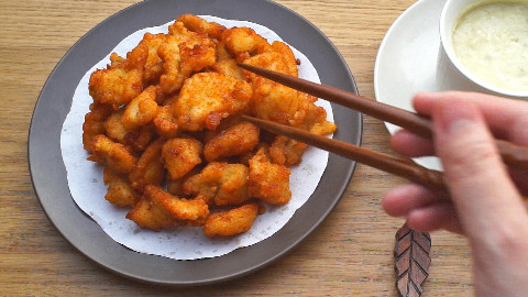 【绵羊料理】甜辣酱炸鸡&土豆浓汤(无印良品Café&Meal人气料理)的做法