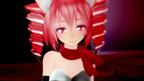 【MMD】妩媚猫女TETO - PiNK CAT【重音テト誕生祭2016】