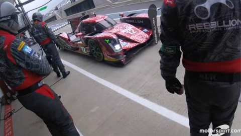 【WEC】车手头盔视角下的进站