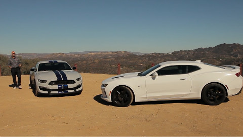 2016科迈罗2SS 外观&内饰 & 福特 GT350 VS 科迈罗 2SS 对比评测