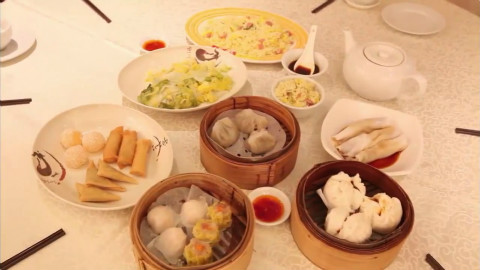 中国餐厅的各种点心~