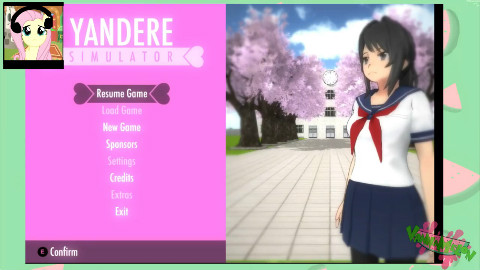 Fluttershy plays Yandere Simulator