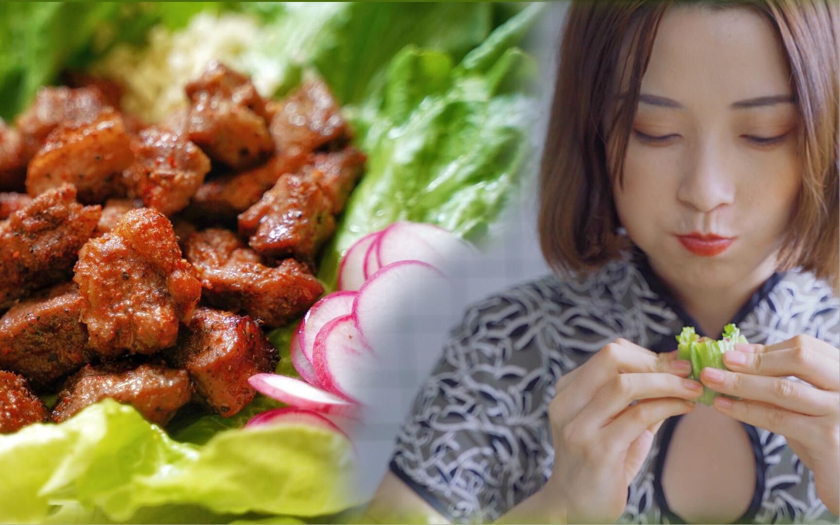 爱吃肉的女孩子运气不会太差, 这顿烤肉让你重拾自信~