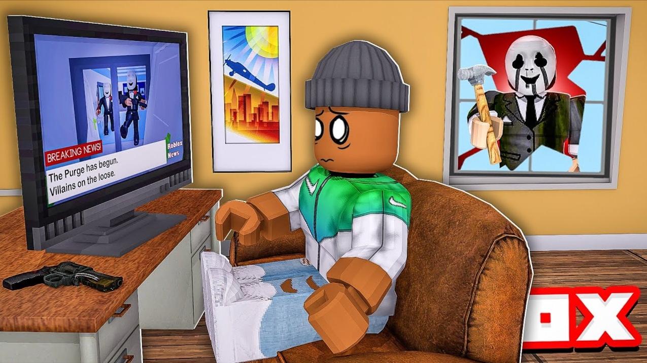 Roblox抢劫故事: 入室抢劫躲在衣柜, 结果被关在地下室暴打!