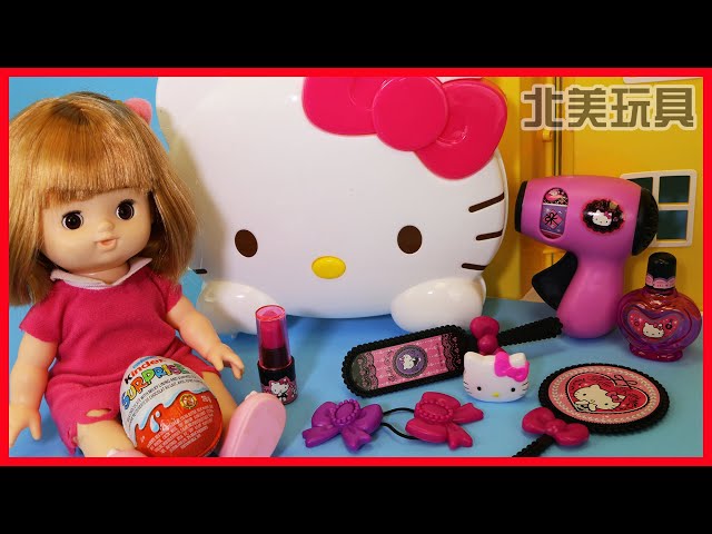 hello kitty 凱蒂貓的可愛美髮玩具