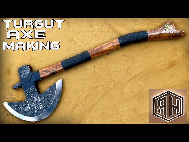 making turgut s axe from season diriliş ertuğrul - ottoman empire s war axe
