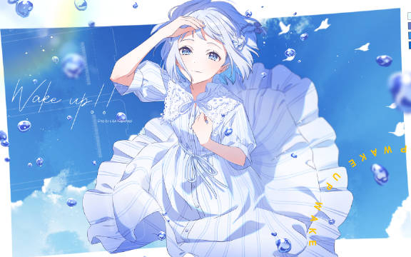 【学园偶像大师】葛城莉莉娅「Wake up!!」- Game Size 歌词MVWake up!