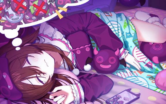 ～和甜花一起寻找恶魔太郎吧！～【偶像大师官方中文账号原创企划】梦中出现了各种各样的恶魔太郎！其中