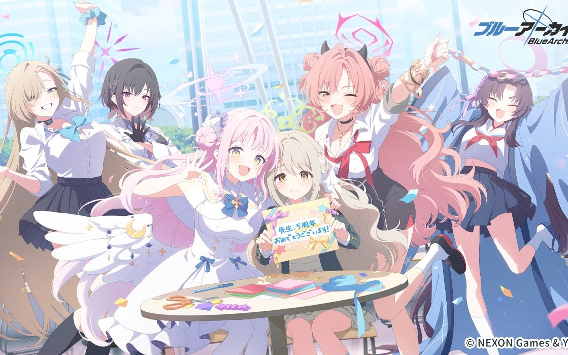 【ブルアカ】5周年記念楽曲「Let s Go With…」MV