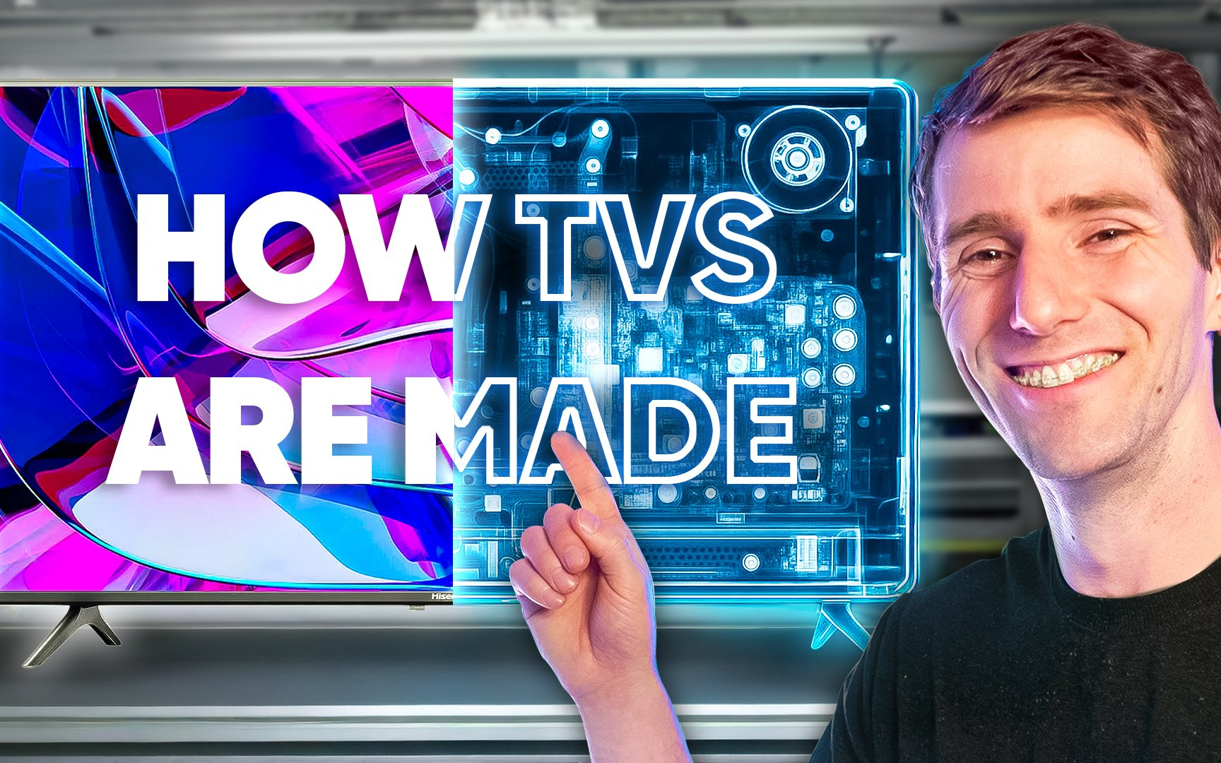 【官方双语】海信国内青岛厂极速参观 - 电视是怎样炼成的（赞助）#linus谈科技